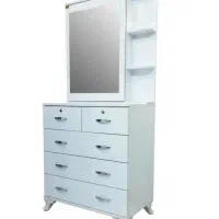 آینه دراور سفید نو