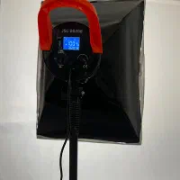 نور ال ای دی با سافت باکس و پایه|دوربین عکاسی و فیلمبرداری|گنبد کاووس, |دیوار