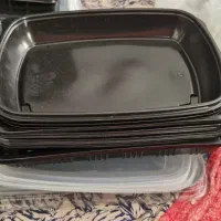 تعدادی ظرف پلاستیکی و یکبار مصرف|ظروف نگهدارنده، پلاستیکی، یک‌بارمصرف|اصفهان, مهرآباد|دیوار