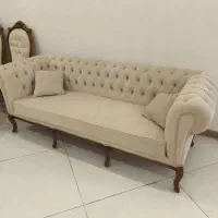 مبل فرانسوی با چک صیادی|مبلمان خانگی و میز عسلی|چهاردانگه (تهران), |دیوار