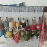 دار قالی آماده  همراه با نقشه کامپیوتری ونخ و...