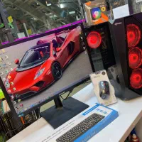 پک‌گیمینگ 9400 کیس و مانیتور|رایانه رومیزی|اهواز, گلستان|دیوار