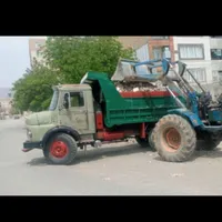 حمل نخاله‌ باتراکتورکمپرسی 8تن