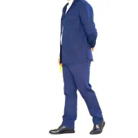 کت و شلوار سرمه ای تیره دیپلمات لبنانی