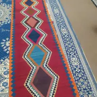 گلیم دست باف قالیچه دست باف و چنته قشقایی|گلیم، جاجیم، گبه|کازرون, |دیوار