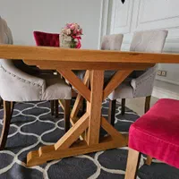میز ناهارخوری و ۶ عدد صندلی چوب راش از گونا گالری
