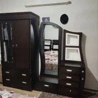 سرویس خواب تخت کمد|تخت و سرویس خواب|مشهد, امام رضا (ع)|دیوار