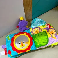 دستکش نمایشی چیکو و کتاب پارچه ای فیشرپرایس|اسباب‌بازی بچه|تهران, ائمه اطهار|دیوار