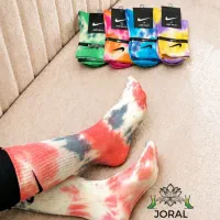 جوراب ساق بلند آبرنگی اسپرت نایک پک ۱۲ تایی