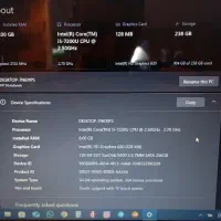 لپ تاپ hp notebook  در حد