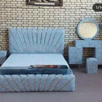 تخت خواب دونفره / سرویس خواب دونفره مدل سزار