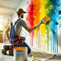 نقاشی ساختمان