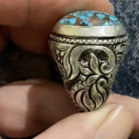 انگشتر 4گل|جواهرات|نیشابور, خط کاشمر|دیوار