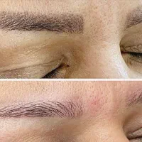 پاک کردن تاتوقدیمی ابرو دریک مرحله تضمینی با رجوی|خدمات آرایشگری و زیبایی|شوشتر, |دیوار