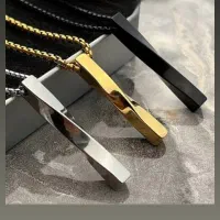 گردنبند پیچی مردانه