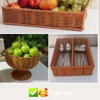 سبد حصیری قابل شستشو|صنایع دستی و سایر لوازم تزئینی|میناب, |دیوار