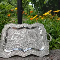 سینی قلم زنی شده