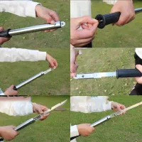 بیلچه تبر اره چاقو چندکاره تاکتیکال