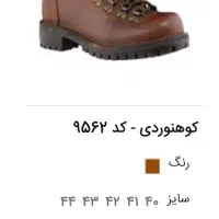 نیم بوت کوهنوردی ۴۵|کیف، کفش، کمربند|اصفهان, ارغوانیه|دیوار