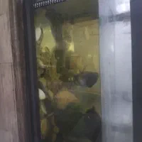 بوفه ترکیبی از اهن وچوب