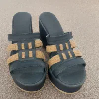 صندل مجلسی لژدار مشکی سایز ۴۰