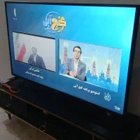 تلویزیون ۵۵ اینچ سام دو سه ماهه خریداری شده|تلویزیون و پروژکتور|تهران, سجاد|دیوار