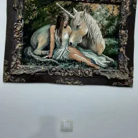 تابلو فرش دستبافت گونه ۱۵۰۰شانه کاشان