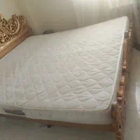 سرویس خواب دونفر همراه با تشک جک|تخت و سرویس خواب|پرند, فاز ۶|دیوار