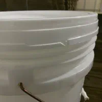 سطل ۳۰کیلویی با خط پلمپ تمیز بدون بو|ظروف نگهدارنده، پلاستیکی، یک‌بارمصرف|اصفهان, ارغوانیه|دیوار