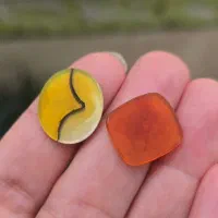 دو عدد عقیق معدنی خراسان باب حکاکی|جواهرات|رشت, استادسرا|دیوار