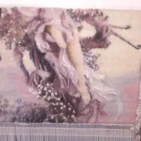 تابلوفرش دستباف نخ وابریشم