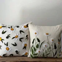 **کاورکوسن و رومیزی پانچدوزی شده**