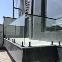 پوشش شیشه‌ای بالکن تراس و سقف|مصالح و تجهیزات ساختمان|رامسر, |دیوار