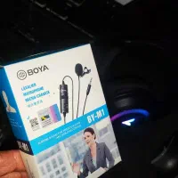 میکروفون حرفه ایی استریم و تولید محتوا boya m1