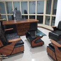 ست کامل میز اداری و مبل مدل خزر