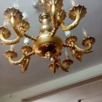 لوستر برنجی و برنزی|لوستر و چراغ آویز|سبزوار, پیروزی|دیوار