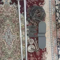 هالتر و وسایل باشگاه بدنسازی و دستگاه پارالل