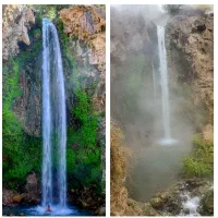 تور یک روزه آبشار و چشمه آبگرم کلات نادری