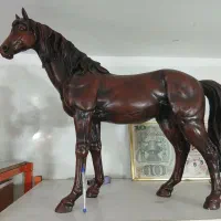 مجسمه طرح چوبی اسب|مجسمه، تندیس، ماکت|تهران, نعمت‌آباد|دیوار