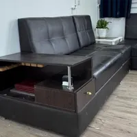 مبل راحتی چرمی|مبلمان خانگی و میز عسلی|آبدانان, |دیوار