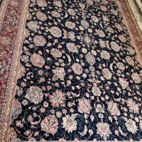 ۴ تخته فرش ۹ متری سرمه ای نخ پنبه