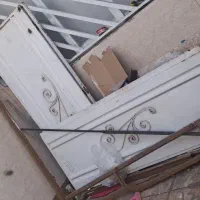 درب ۳ لنگه حیاط