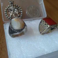 چند انگشتریک سکه توضیحات خوانده شود|بدلیجات|بهبهان, |دیوار