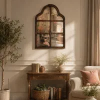 آینه دکوراتیو ،