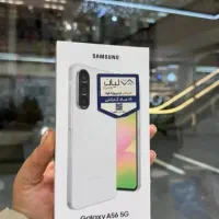 samsung A56 256G ram12 آکبند سفید استثنایی