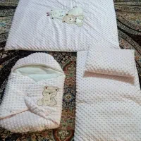سرویس خواب نوزاد مخمل حبابی