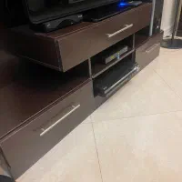 میز تلویزیون تمام MDF ونگه کاملا سالم و تمیز|میز تلویزیون|تهران, امانیه|دیوار