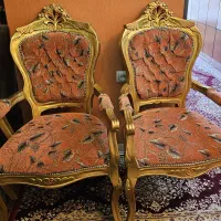 مبل تاجدار با طرح برگ|مبلمان خانگی و میز عسلی|شیراز, آزادگان|دیوار