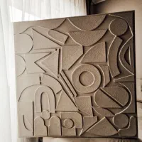 تابلو هندسی برجسته|تابلو، نقاشی، عکس|چالوس, |دیوار
