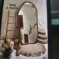 دفرمه قاب دار|آینه|شیراز, نصر|دیوار